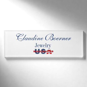 Badge D'identification Artiste d'artisanat américain de l'artisanat