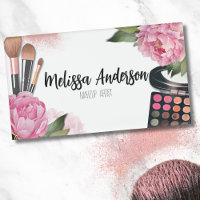 Artiste de maquillage en aquarelle rose