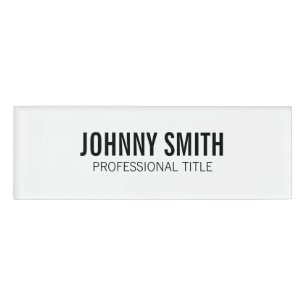 Badge D'identification Balise de nom