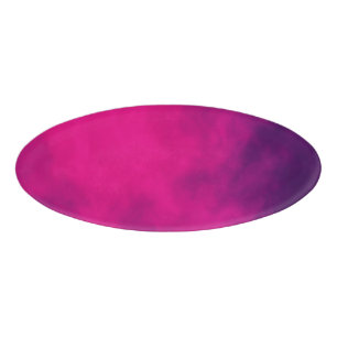 Badge D'identification Balise de nom néon rose ombre personnalisée