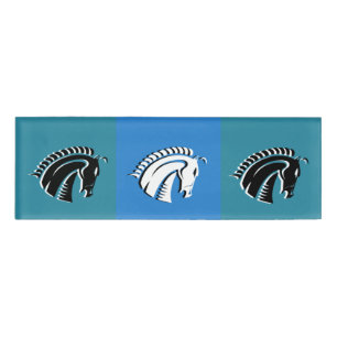 Badge D'identification Balise Nom de trois chevaux