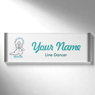 Badge D'identification Balise Nom du danseur de ligne