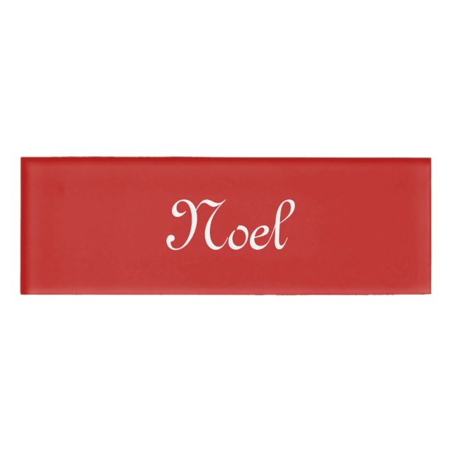 Badge D'identification Balise Nom du noeud (Devant)