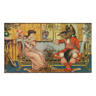 Badge D'identification Beauté Beast Classic Fairy Tale Caractères