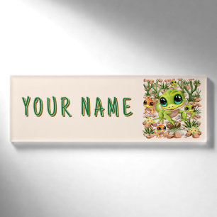 Badge D'identification Bébé Geckos jote personnages de dessin