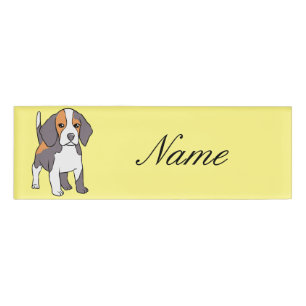 Badge D'identification Belle race de chien Beagle Thunder_Cove
