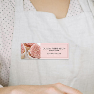 Badge D'identification Boulangerie Pâtisserie Boutique de gâteaux Entrepr