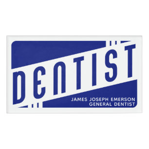 Badge D'identification Bureau dentaire