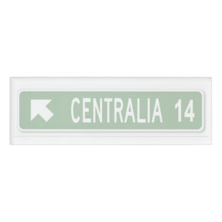 Badge D'identification Centralia PA