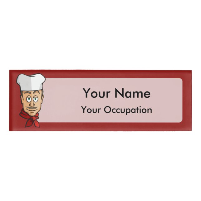 Badge D'identification Chef (Devant)