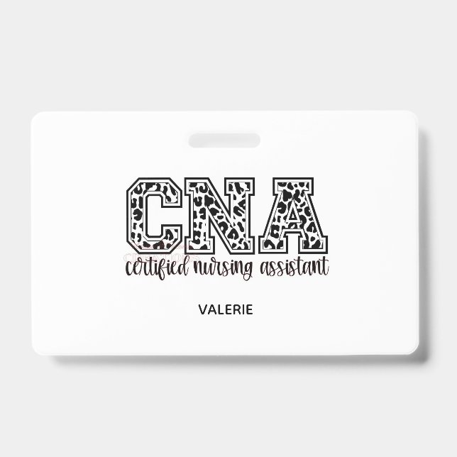 Badge d'identification CNA (Avant)