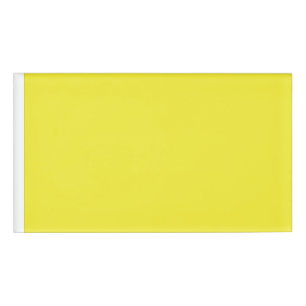 Badge D'identification Conception avec un Arrière - plan jaune et une bor