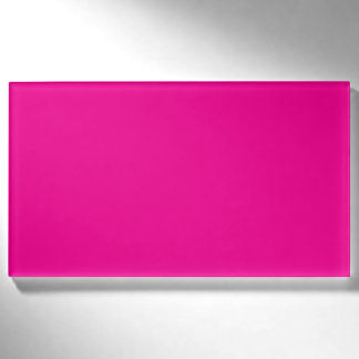Badge D'identification Conception esthétique Barbiecore rose chaud