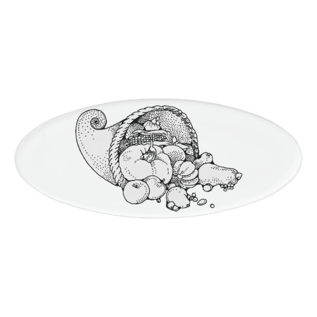 Badge D'identification cornucopia (Devant)