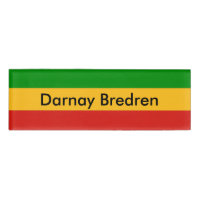 COULEURS DE DRAPEAU RASTAFARI + votre nom et vos i