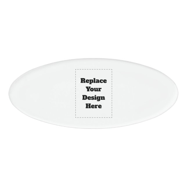 Badge D'identification Create Your Own white  (Devant)