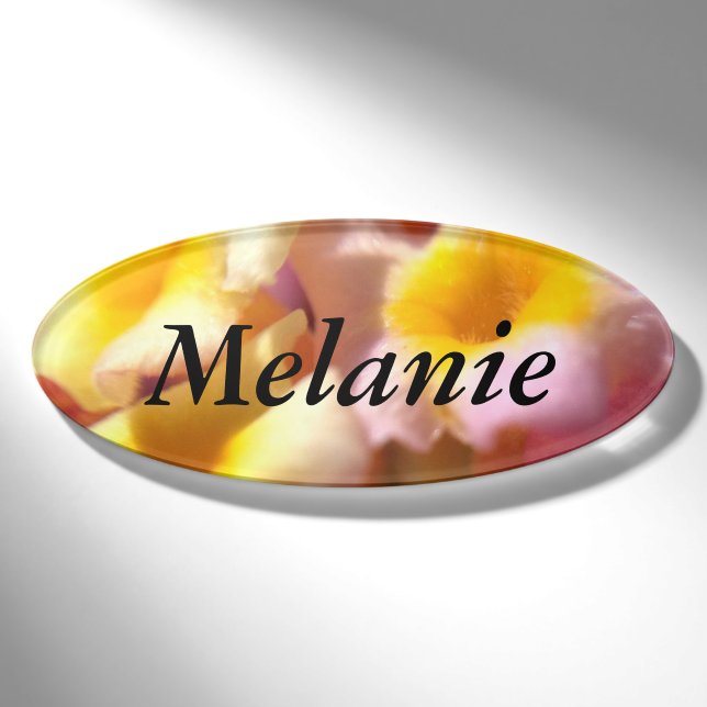 Badge D'identification Créez votre propre étiquette de nom (Devant)
