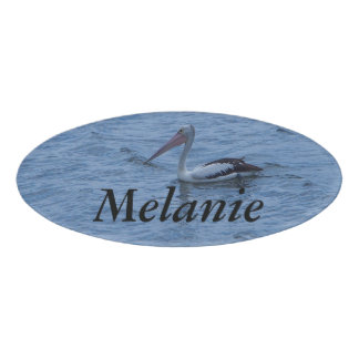 Badge D'identification Créez votre propre étiquette nommée ovale