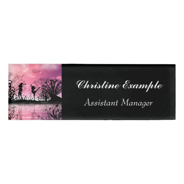 Badge D'identification Danse (Devant)