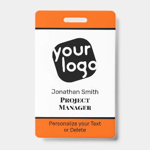 Badge d'identification de conférence personnali