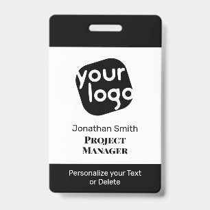 Badge d'identification de conférence personnalisé 