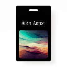 BADGE D'IDENTIFICATION DE L'ARTISTE