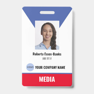 Badge d'identification d'employé