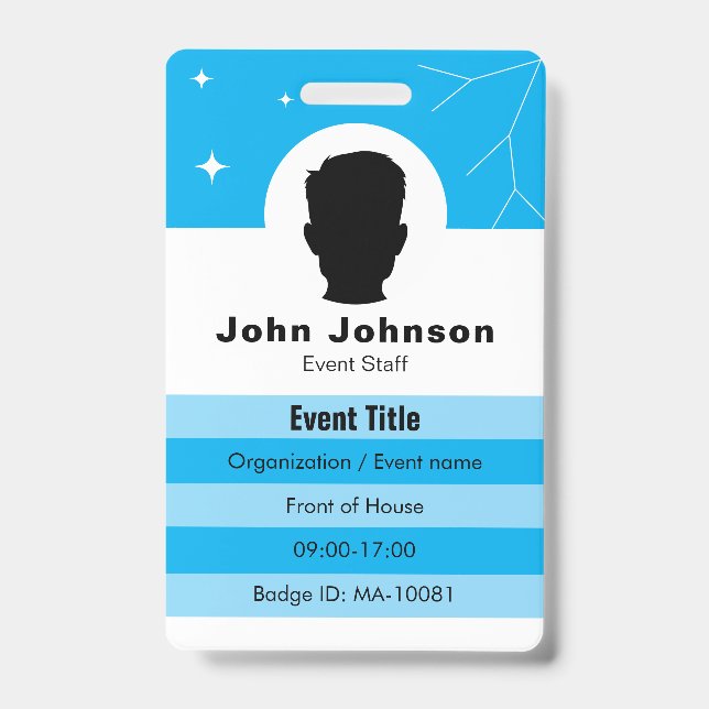 Badge d'identification d'entreprise (Avant)