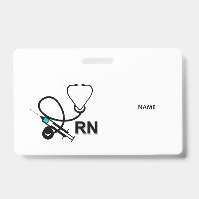 Badge d'identification d'infirmière (Avant)