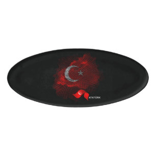 Badge D'identification Drapeau de la Turquie