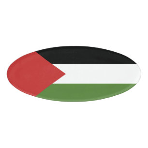 Badge D'identification Drapeau de Palestine