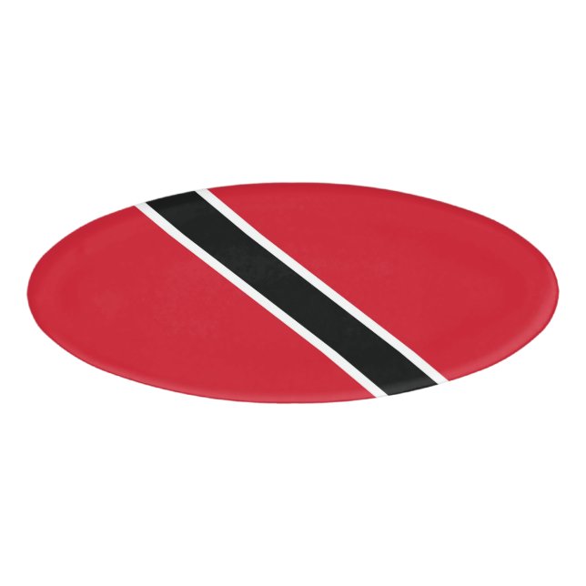 Badge D'identification Drapeau de Trinité-et-Tobago (Devant)