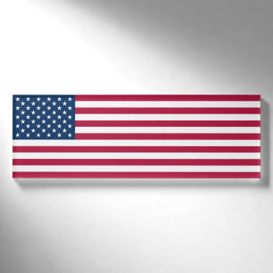 Badge D'identification drapeau des États-Unis d'Amérique patriotique