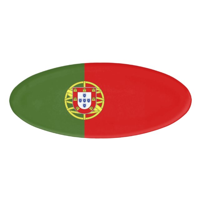 Badge D'identification Drapeau du Portugal (Devant)