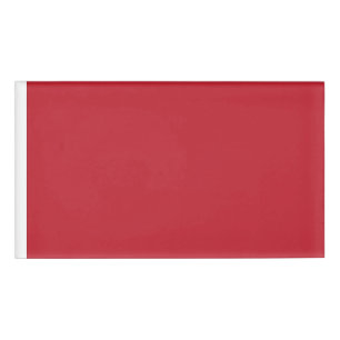 Badge D'identification Élever votre design un Arrière - plan rouge et bla