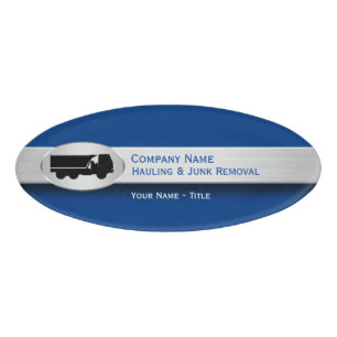 Badge D'identification Employé de transport et d'enlèvement d'ordure