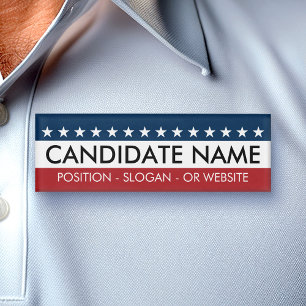 Badge D'identification Entraînement de campagne personnalisé avec nom e