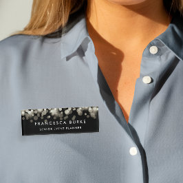 Badge D'identification Étincelle Champagne