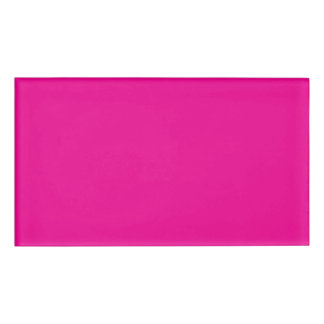 Badge D'identification Étiquettes de nom de dossier rose | Étiquettes sco