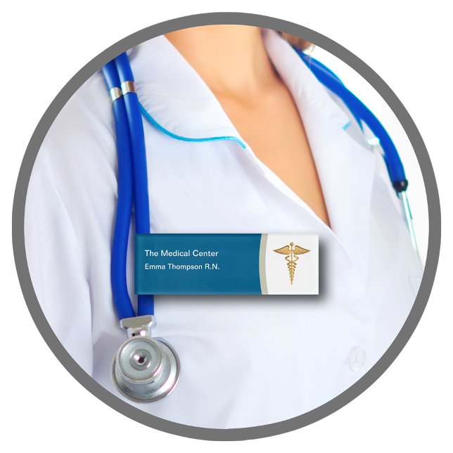 Badge D'identification Étiquettes de nom modifiable du budget de l'équipe (Créateur téléchargé)