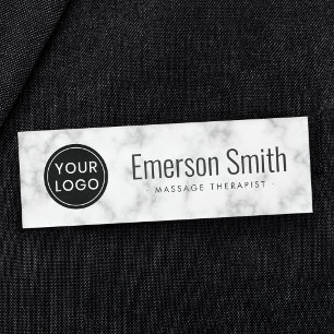 Badge D'identification Étiquettes nominatives magnétiques professionnelle