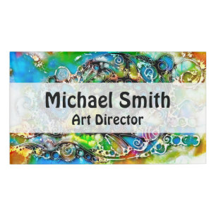 Badge D'identification Façons De Vivre - Art Neurographique 7