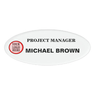 Badge D'identification Faites une étiquette nommée personnalisée avec le