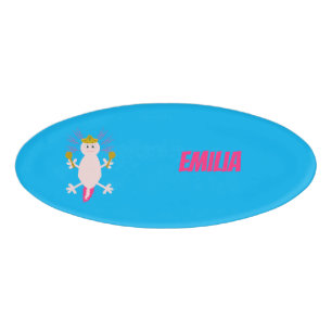 Badge D'identification Fête de la coutume mexicaine de l'Axolotl
