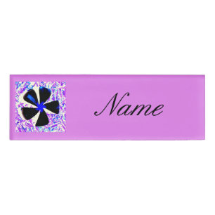 Badge D'identification Fleur de roue à 5 pétales Thunder_Cove