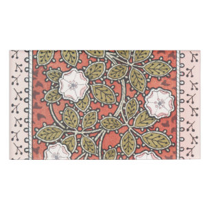 Badge D'identification Fleur d'illustration Rose sauvage Vintage