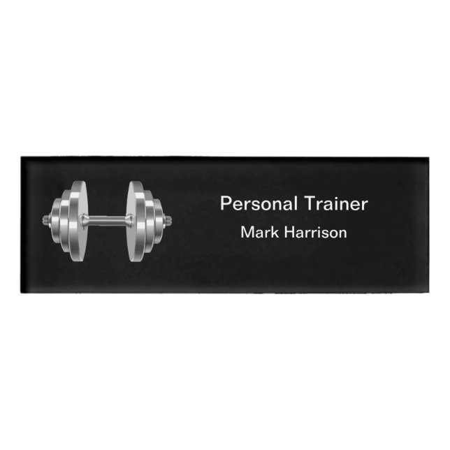 Badge D'identification Formateur personnel classique (Devant)