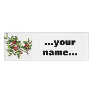 Badge D'identification HollyBerries20150802