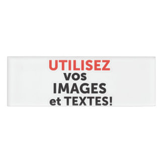 Badge D'identification Imprimer vos conceptions en ligne en français