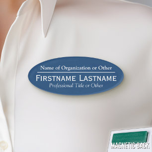 Badge D'identification Insigne de nom personnalisé - Organisation ou Égli